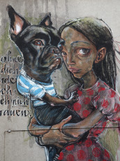 Herakut, Köln -Ohne dich würde ich mich nicht trauen-